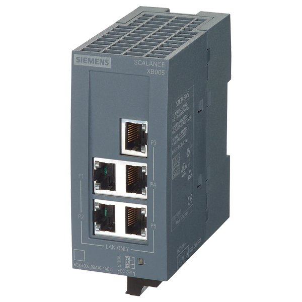 6GK5005-0BA00-1AB2 New Siemens SCALANCE XB005 Unmanaged Industrial Ethernet Switch